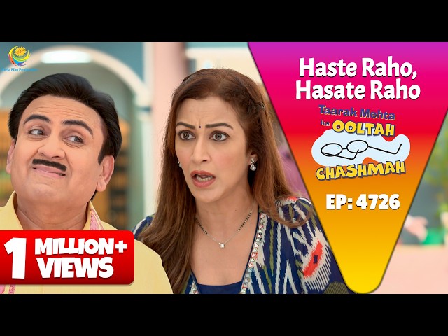 NEW! Ep 4726 -  Anjali ko Bhajiwali Bolke Phas Gaya Jetha !| Taarak Mehta ka Ooltah Chashmah