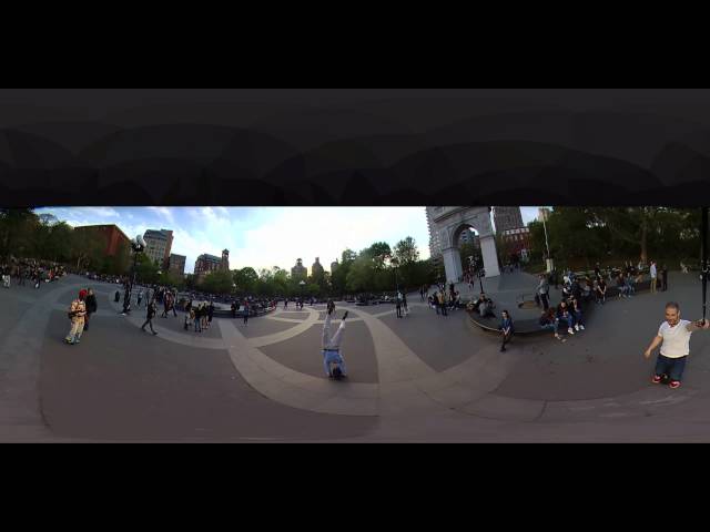 EWheelMotion NYC Washington Square Park (Handstand)