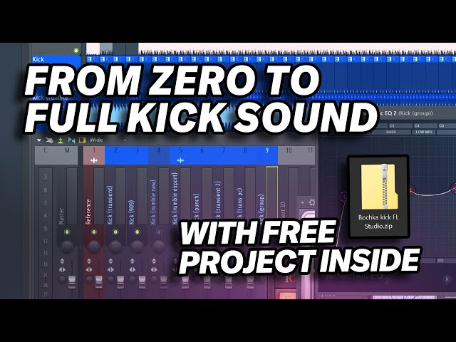 Industrial Techno, Bochka Kick Tutorial: FL Studio Full Guide (+ FREE PROJECT)
