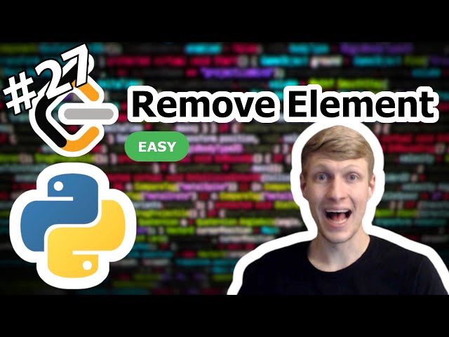 Remove Element Python Solution - LeetCode #27