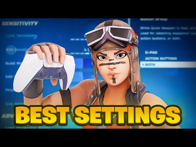 *NEW* Best Controller Settings + Sensitivity For Fortnite Chapter 7! (PS4/PS5/XBOX/PC)