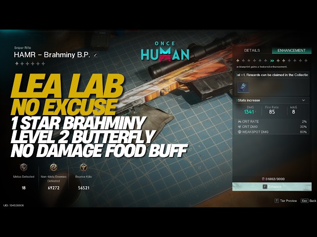 Only 1 Star Brahminy in LEA Lab Exploration | Once Human