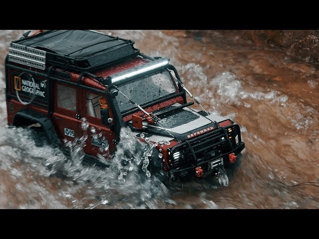 Traxxas TRX4 Defender Rainy Day Offroad_#
