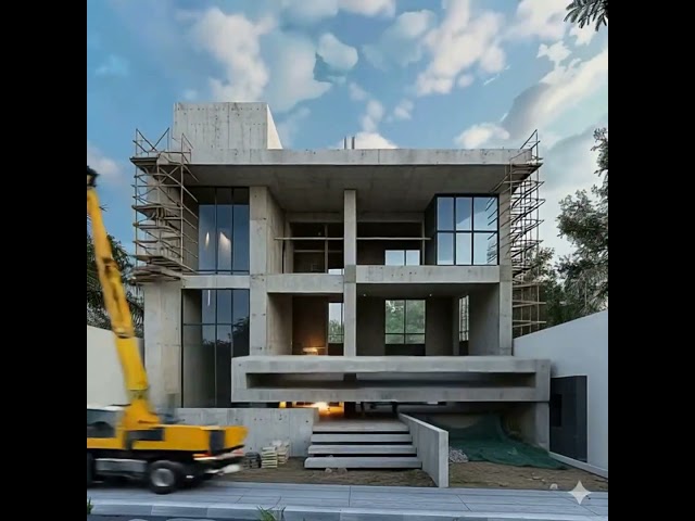 Modern Luxury House Construction | Build The Future With AI