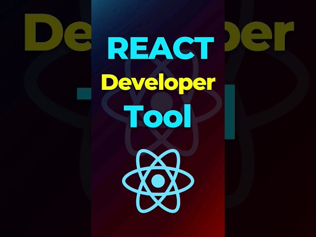 react developer tools. #reactjs #reactjstutorial #webdevelopment