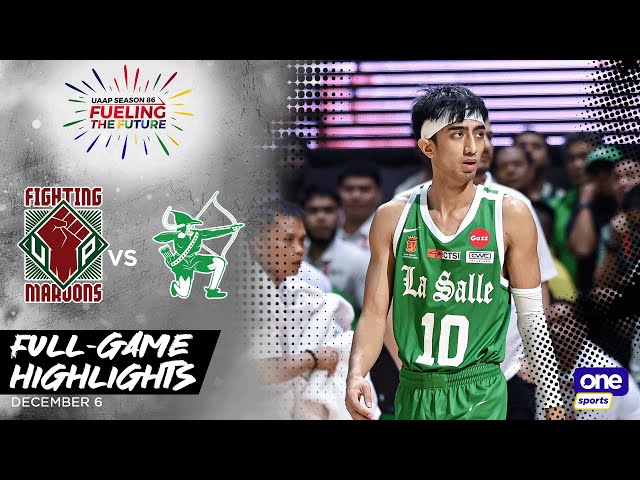 UP vs. DLSU Finals Game 3 highlights | UAAP Season 86 Men's Basketball - Dec. 6, 2023