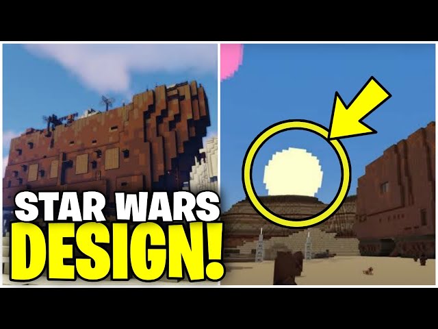 Minecraft Design Ideas For Star Wars Fans