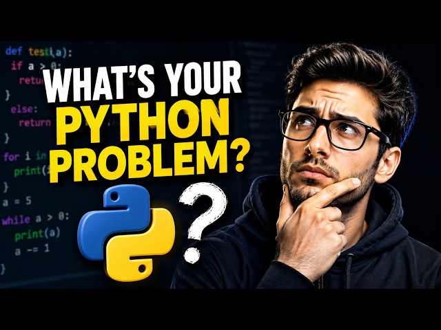 What's Your Biggest Python Problem? I'll Make a Video on It! 🚀