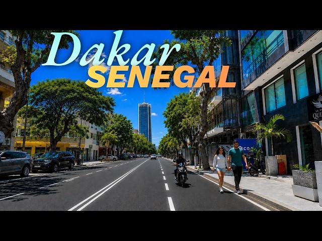 Downtown Dakar, Senegal: Most Beautiful City in West Africa