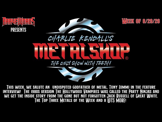 LISTEN: The Undisputed Godfather of Metal, Tony Iommi is the Feature Interview on METALSHOP