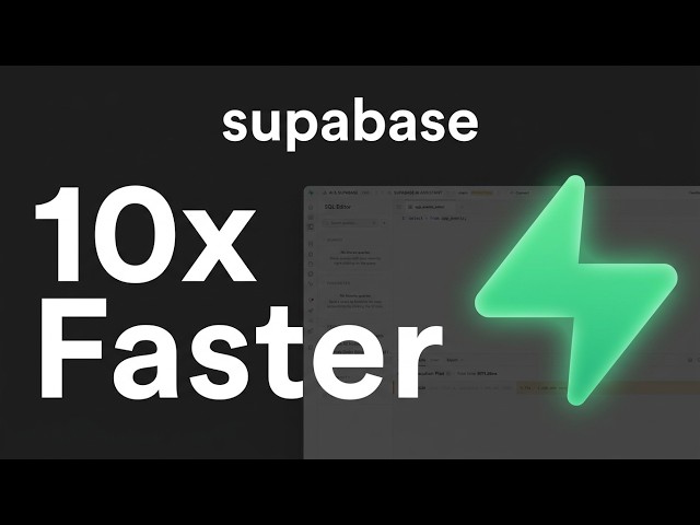 Entire Supabase Backend with AI Studio Assistant 🚀 Supabase Tutorial