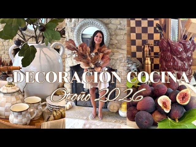 DECORACIÓN COCINA OTOÑO 2026 | DECORACIÓN OTOÑO 2026 | IDEAS DECORACIÓN OTOÑO 2026 | OTOÑO 2026