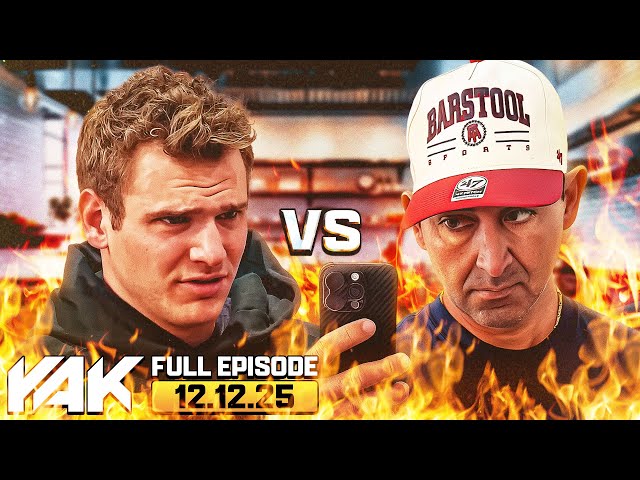 We Found the Greatest Beef in the History of Barstool Chicago HQ | The Yak 12-12-25