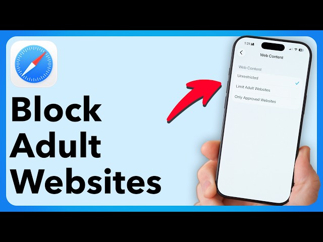 How To Block Adult Websites On iPhone