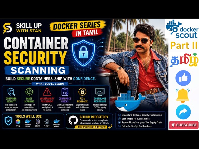 DOCKER SERIES - IN TAMIL - CONTAINER SECURITY - DOCKER SCOUT PART 2 - DEMO