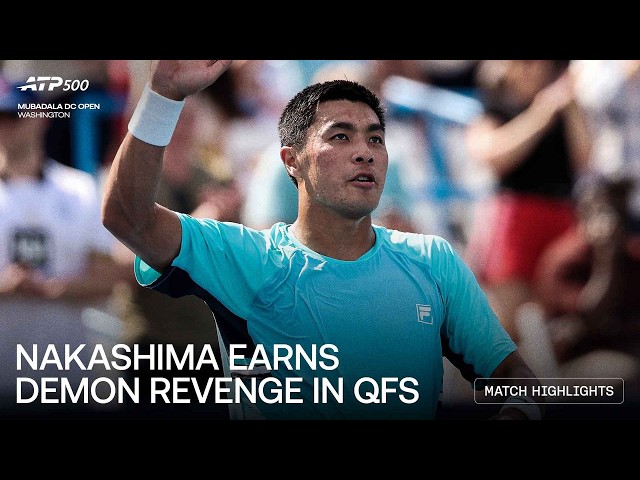 Alex de Minaur vs Brandon Nakashima | 2026 DC Open QF