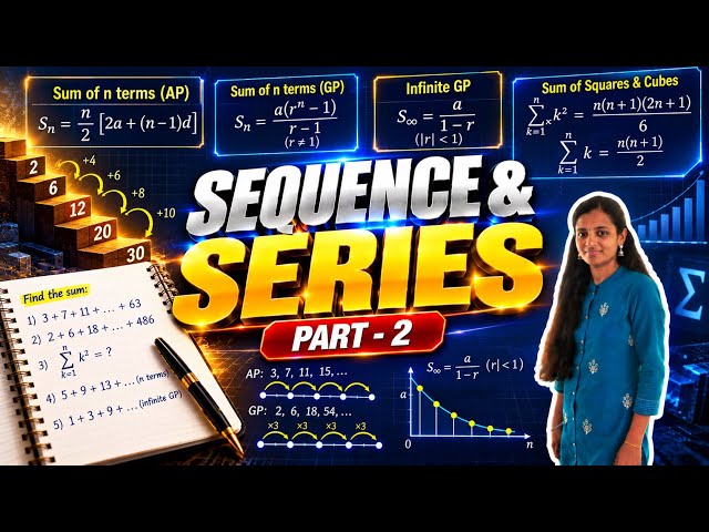 Sequence & Series Part 2 | SSC Maths Malayalam | SSC, RRB, Bank 2026