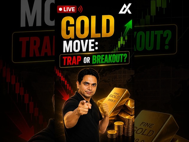 🔴 LIVE GOLD MOVE: Trap or Breakout? | Tech help in hindi #techhelpinhindi #livefeed
