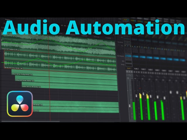 Davinci Resolve - Automate Audio Effects