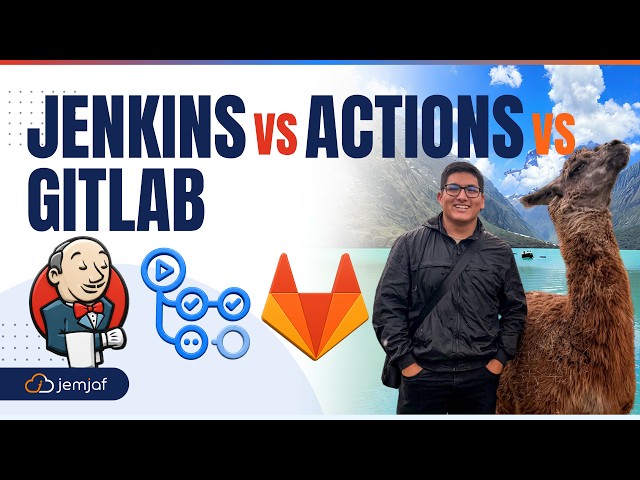 Jenkins vs. GitHub Actions vs. GitLab CI: Creating Pipelines in SPANISH | Jean Reyes