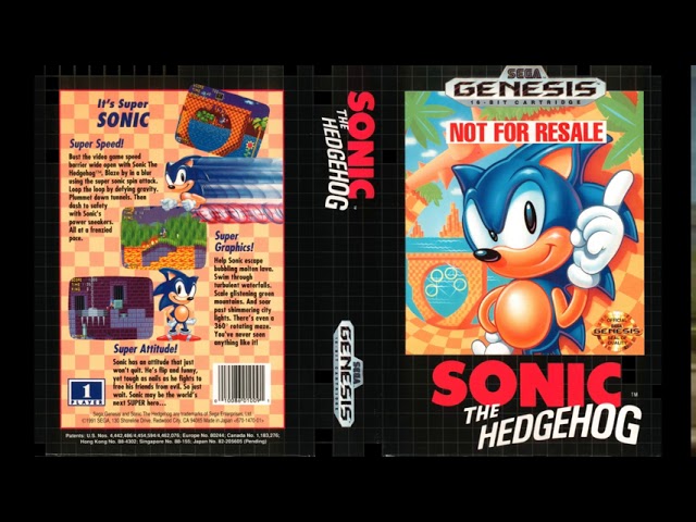 Sonic the Hedgehog | SEGA Genesis Full Soundtrack OST (Real Hardware)