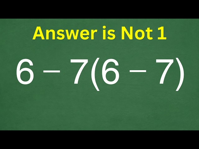 Almost Everyone Gets This Wrong — How About You?