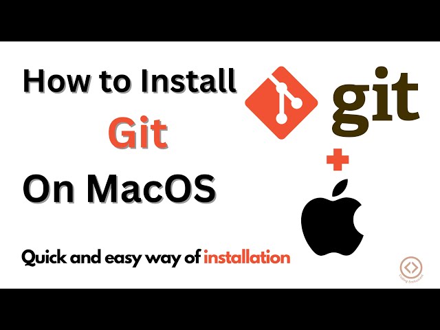 How to Install Git on Mac | Configure Git and github on Mac (2024)