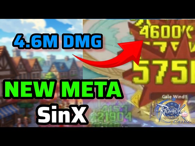 UPDATED SinX PvE META BUILD! | Ragnarok Origin Classic