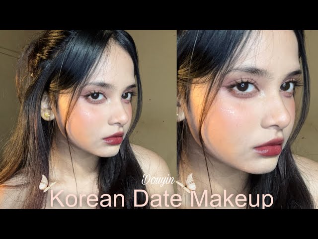 DOUYIN KOREAN MAKEUP FOR DATE NIGHT ✮⋆˙🎶🌙( INDIAN GIRl) 