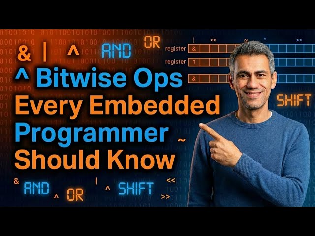 Learn These 6 Bitwise Ops Before You Touch Bare-Metal