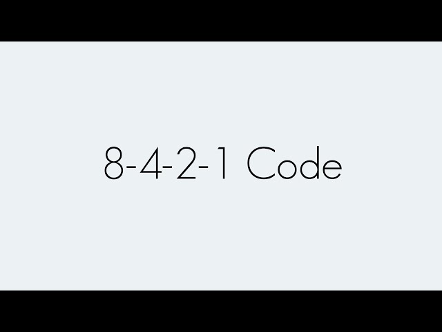 8-4-2-1 Code | Digitaltechnik | Begriffserklärung