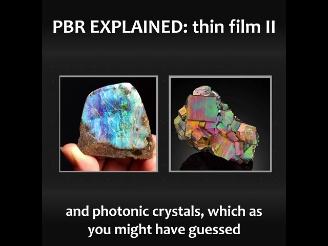 Thin Film Interference part 2: PBR explained #blender #pbr #tutorial #unrealengine #unity