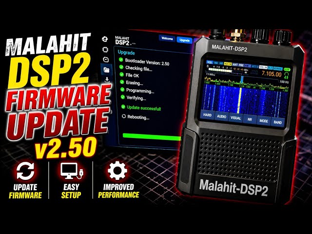 Firmware Update  v2.50  - Malahite DSP-2
