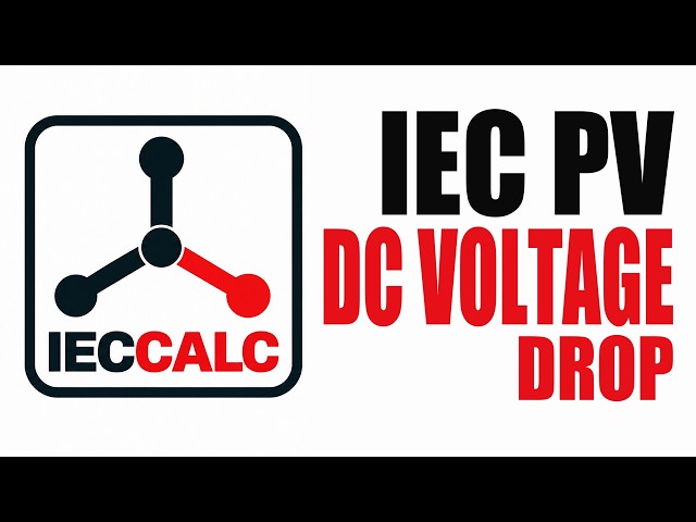 Solar PV DC Voltage Drop Calculation | IEC 62548 | IECCalc.com