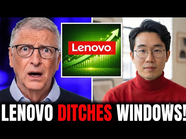 Bill Gates FURIOUS As Lenovo DITCHES Windows For Linux