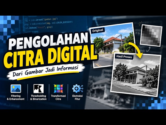 Pengolahan Citra Digital Menggunakan MATLAB | Dasar Image Processing