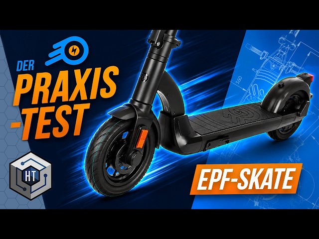 ePowerFun ePF-SKATE Review: 15.9 kg, 1,200 Watts – The Most Powerful City E-Scooter?