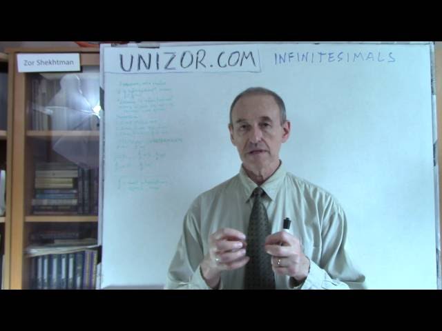 Unizor - Sequence Limit - Infinitesimals