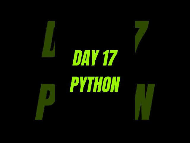 Else and Elif in Python