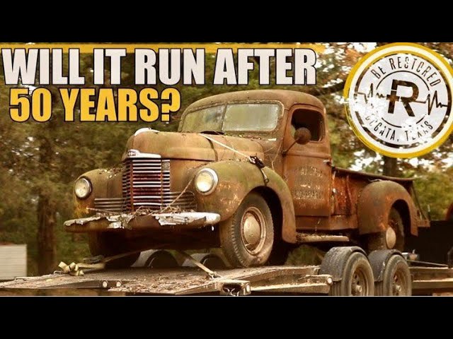 Will It Run After 50 Years?! Abandoned 1946 International Truck | Engine Locked Up Solid | RESTORED