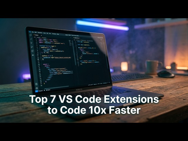 7 VS Code Extensions Every MERN Developer Needs in 2026