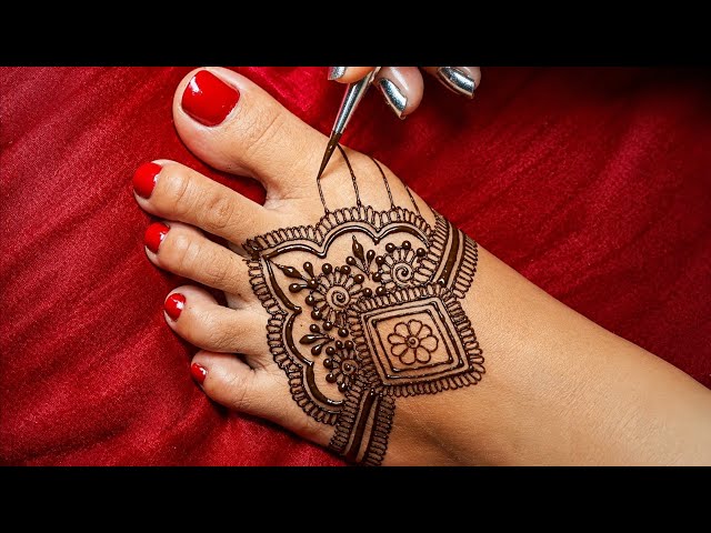पैरों की मेहंदी डिजाइन|Pairo ki mehandi design|Mehandi Design|Leg Mehndi Design|Foot Mehndi Design 