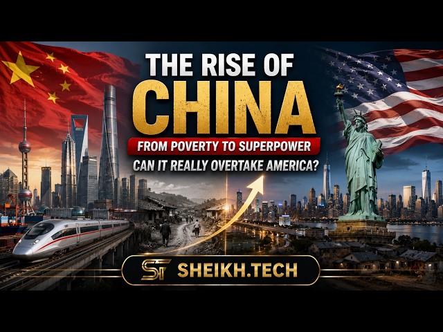 THE RISE OF CHINA: From Poverty to Superpower @Sheikh.tech1 #viral #trending #china #america