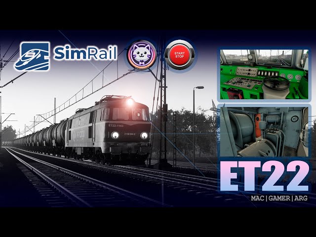 TUTORIAL | ET22 |  Ponemos en marcha la nueva locomotora desde cero | SimRail | Gameplay español