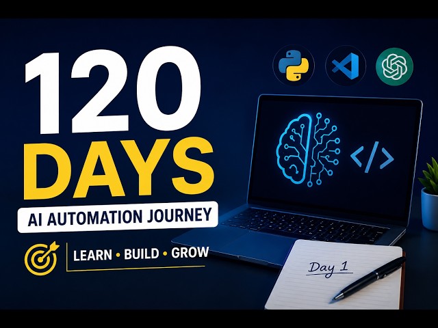 120 Days to Become an AI Automation Engineer | Day 1 – Python Projects in VS Code
