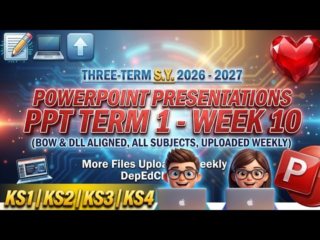 POWERPOINT PRESENTATIONS || TERM 1 - WEEK 10 || August 17 - 21, 2026 || KS1 to KS4 | FREE DOWNLOAD