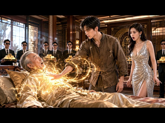 Beautiful CEO brings beggar home to save grandpa, all mock him, but the divine doctor revives him