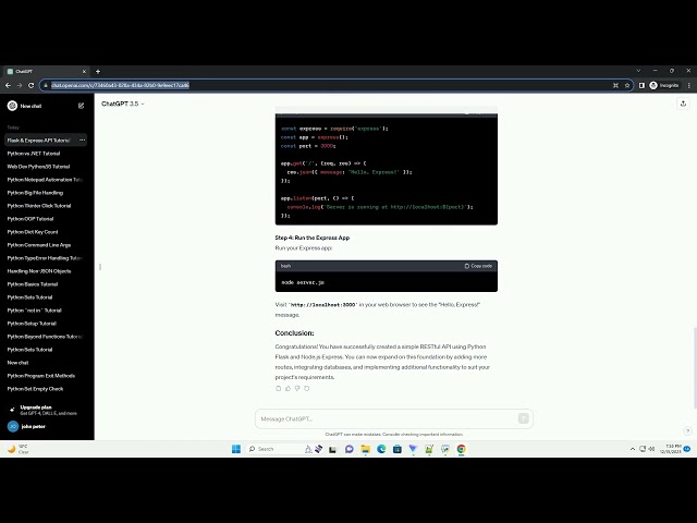 python or nodejs for backend