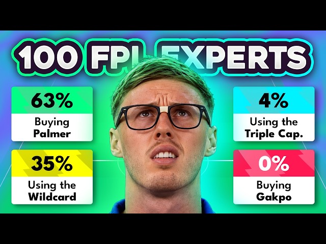 ¡Equipo Wildcard y tendencias de transferencias de expertos para la GW4 de FPL! 🧠 100 expertos re...