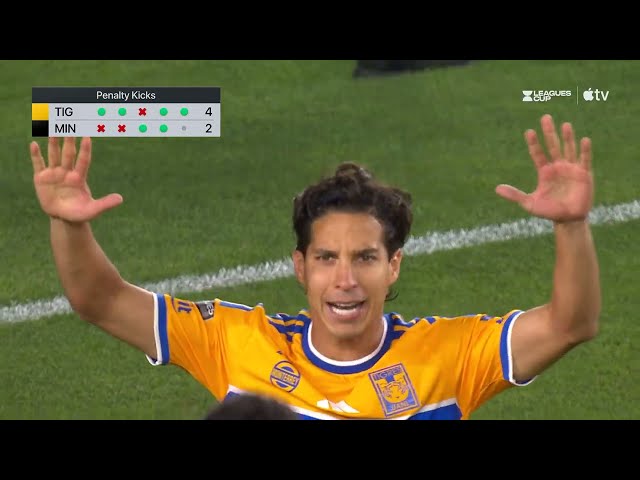 Tanda de penales completa: Club Tigres vs. Minnesota United | Leagues Cup